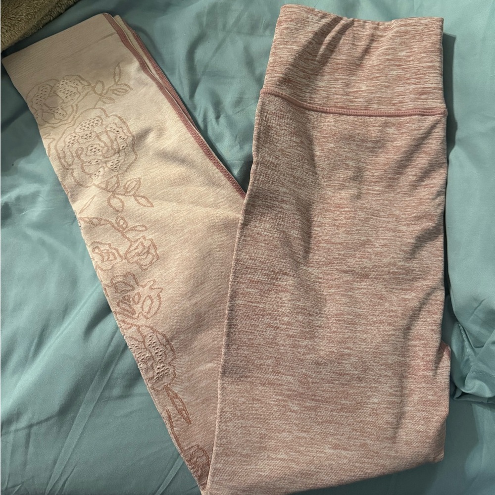 Calia by Carrie Heathered Pink Leggings